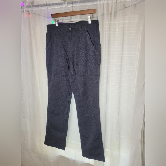Patagonia Jeans Womens Size 10 Iron Forge Double Knee Hemp Workwear - Picture 1 of 14